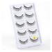 UAMOU 10/50/100 Boxes Mink Eyelashes Fluffy 3D Mink Lashes Makeup Natural Long Volume False Eyelashes Bulk Faux Cils Custom Cheerfully (Color : 5 Pairs X07 Size : 50 Boxes)