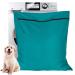 AUXSOUL 1 Pack Pet Laundry Bag, Stops Pet Hair Blocking The Washing Machine, Big Size Wash Bag Ideal for Dog Cat Horse, Hair Remover Safely, 25.8 27.8 (65 X 70cm) Lake Blue