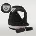 Meioro Adjustable Dog Harness with Leash - Soft Padded Vests for Small & Medium Puppies/Cats Reflective Black M (Breast: 35-40cm) - Buy Online on GoSupps.com