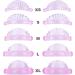 Eyelash Perm Rods | Eyelash Perming Curler Shield Pads with Seashells Design - Eyelash Perming Curler Shield Pads Reusable Lash Lift Tool Silicone Eyelash Perming Curler Self-Adhesive for Daily - Buy Online on GoSupps.com