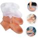 4 Pairs Exfoliating Moisturizing Socks Foot Covers for moisturizing Foot exfoliating Socks feet Repair Socks spa Socks Women Socks moisturizing feet Socks Torn Socks Heel Girl sebs - Buy Online on GoSupps.com