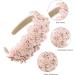 scicent Pink Headband Flower Headband for Women Glitter Hair Hoops Stylish Hair Accessories for Girls Fashion Cute Outdoor Hair Bands Sparkly Bling Diamond Hair Hoops - 25903 - Buy Online on GoSupps.com