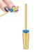5 in 1 Nail Drill Bits Carbide Tapered Cone Cuticle Clean Bit Nail Art Pedicure Manicure Tools Accessories (Grain Available: XF F M C X)(M)