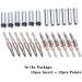 Pinals Archery 100 Grain Field Arrow Points & Aluminum Inserts - 12 Set for Compound & Recurve Bow Hunting - Buy Online on GoSupps.com