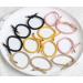 12pcs Elastic Hair Ties Stretch Rubber Bands - Pack of 12 Women's Knotted Hair Rope Ponytail Holders (4 Colors) - Buy Online on GoSupps.com