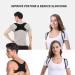 EGLGCC Posture Corrector for Women and Men - Adjustable Back Brace for Comfortable Upper Spine Support - Neck, Shoulder, Clavicle, and Back Pain Relief - Breathable Style 1 (Black) - Buy Online on GoSupps.com