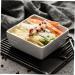 ABOOFAN 2pcs Sauce Dish Dishes Porcelain Saucer Dish Snack Plate Square Seasoning Dish Mini Porcelain Bowls Small Snack Dish Food Seasoning Dish White Ceramics Condiment Platter - Buy Online on GoSupps.com
