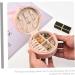 Zerodeko 2pcs Portable Jewelry Box Mens Earring Men Earring Small Earrings Container Girl Jewelry Earring Case Hoop Earrings for Girls Small Containers Watch Box Leather Travel Vintage 10X10X5CMx2pcs Pinkx2pcs - Buy Online on GoSupps.com