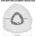 ANBOO Spin Mop Replacement Head - 3 Pack Microfiber Refills for Easy Cleaning - Buy Online on GoSupps.com