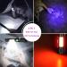 UV LED Torches Rechargeable (with 2200 mAh 18650 Battery) iToncs 3 in 1 White Light Black Light COB Red Light Torch Small Strong Magnet Bright 395 nm UV Lamp for Banknotes Urine of Pets 1 piece - Buy Online on GoSupps.com