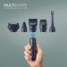 Panasonic Multishape Modular Personal Care System | 5-in-1 Trimmer & Grooming Kit | Beard Hair Body Toothbrush & Nose Trimmer | International Shipping - Buy Online on GoSupps.com
