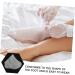 IWOWHERO 50 Pairs Foot Mask Foot Lotion Foot Caring Socks Clear Feet Cover Foot Moisturizing Supplies Pedicure Socks Moisturize Use Cover for Foot Lotion Socks Non-woven Fabric White - Buy Online on GoSupps.com