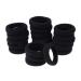 Miuance Small Black Hair Ties 120 PCS - No Damage Elastic Ponytail Holders for Kids Girls - Buy Online on GoSupps.com