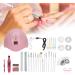 UV LED Nail Art Kit with Pen-type Electric Sander USB Power 36W Manicure Light Rhinestones Nail Drills Polishers for DIY Manicure - Buy Online on GoSupps.com