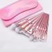 Buy Set of 10 Professional Makeup Brushes - Complete Eye Shadow Brush Set for Flawless Application - Ships Internationally - Buy Online on GoSupps.com