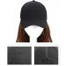Baseball Cap with Hair Extensions Women Hat Wig Wth Short Hair Baseball Cap Connect With Wig Adjustable Hair Extensions Wigs Heat Resistant Fiber Hat Wig (Color : 8) - Buy Online on GoSupps.com
