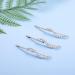 6 Pieces Silver Rhinestone Bobby Pins - Crystal Hair Clips for Women and Girls - Buy Online on GoSupps.com