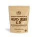 MB Herbals French Green Clay 8 oz | 0.5 lb / 227 Gram | 100% Pure Montmorillonite Clay | Absorbs Excess Oil | Detoxifies Skin | Recommended For Oily Skin | No Chemical Preservatives