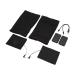 Knee warmers heated knee supports knee heating pillows cold-resistant breathable elastic electrical 1 pair of heated knee supports knee warners for knee pain when cycling in