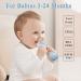Silicone Baby Teething Toys for Infants 0-12 Months | Soft & Flexible Blue Rattle Teethers for Boys & Girls - Buy Online on GoSupps.com