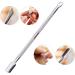 Stainless Steel Dual Head Nail Gel Polish Remover Tool and Cuticle Pusher - 1pcs - Buy Online on GoSupps.com
