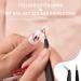 2pcs Black Nail Tweezers Rhinestone Picker Set for Manicure Nail Art - Rolabling - Buy Online on GoSupps.com