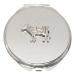 Butcher Cow Compact Mirror Handbag Gift With Free Engraving 48