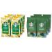 Starbucks Blonde Espresso Roast Grains 200g (Pack de 6) & Single Origin Colombia Moulu 200g (Pack de 6)
