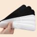 Greabuy Collar Sweat Pads Disposable Collar Protector Sweat Pads White Collar Grime Self-Adhesive Neck Liner Pads for Women Men Collar Protector Sweat Pads 10