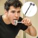 Gleavi Tongue Cleaning Brush Set - 2 Pieces | Effective Tongue Cleaner for Fresh Breath - Buy Online on GoSupps.com