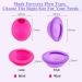 Ketliyaze Menstrual Discs - 2 Pack (Sizes S & L) | Reusable Soft Silicone Menstrual Cups | Leak-Proof Alternative to Tampons - Buy Online on GoSupps.com