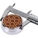 Shining Overlook Round Pill Box 3 Compartment Portable Organizer for Travel & Purse - Buy Online on GoSupps.com