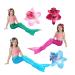 12 x Bohemia Orchid Flower Clips - Hawaiian Wedding & Beach Party Hairpins for Women & Girls - Buy Online on GoSupps.com
