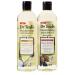 Dr. Teals Bath & Body Oil Variety Gift Set (2 Pack 8.8oz Ea.) - Ultra Rich Shea Butter & Nourishing Coconut Oil - Essential Oils Hydrate Skin & Alleviate Daily Stress - At Home Spa Kit