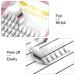 Premade Volume Eyelash Extensions 8D-D-0.07 | Short Stem Fans 9-20mm | C & D Curl Volume Lash Extensions - Buy Online on GoSupps.com