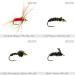 120pcs Croch Dry/Wet Flies Box Set for Bass, Salmon, Trout Fishing - Assorted Designs in Waterproof Box - Buy Online on GoSupps.com
