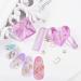 OLACD Mini Acrylic Nail Bending Tools Set 2Pc Portable Metal Embossed Mold Equipment for DIY Nail Art Hollow Frame Embossers in Pink with Heart & Star Shapes - Buy Online on GoSupps.com