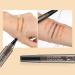 Eyebrow Pen Eye Brow Pencils for Women with 4-Fork-Tip Create Natural Hair-Like Brows Microblading Eyebrow Pen (Black) - Buy Online on GoSupps.com
