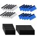 Clisted 20 Pack Vinyl Wrap Squeegee 4 Inch / 6 Inch Felt Edge Squeegee Window Film Squeegee Decal Applicator Scraper Tool
