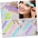 Luxshiny Silicone Beauty Ruler Travel Mascara Multi Tool Lash Applicator Silicone Eyeliner Aid Lipstick Wearing Aids Lipstick Drawing Aid Blue Eyeshadow Aids Lipstick Makeup Tool Portable 15X4.15CM Blue - Buy Online on GoSupps.com
