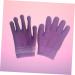 Housoutil Exfoliating Hand Gloves Hands Whitening Gloves Hydrating Gloves Dry Hands Spa Moisture Socks Plantar Silicone Heel Sock Dry Skin Gloves Women Indoor Purple Gel - Buy Online on GoSupps.com