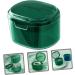 Minkissy Retainer Storage Box Case - False Teeth Holder & Cleaning Case for Braces Travel - Ideal Prosthesis Container & Bathing Box - Buy Online on GoSupps.com