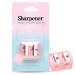 Sharpener Double Hole Pencil Sharpener Easy to Clean, Travel-Friendly, Beauty Cosmetic Pencil Sharpener for Lip Liner, Eyebrow, and Eyeliner Pencils