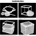2 Pack Large Mesh Aquarium Fish Breeder Box - Fry Nursery Net for Baby Fish & Shrimp - Tank Divider for Guppy, Clownfish & Aggressive Fish - Buy Online on GoSupps.com