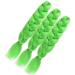 Lime Color Kanekalon Braiding Hair Crochet Synthetic Jumbo Braids 24 Inch 3pcs/Lot - Twist, Box Braids, 3 Pack - Buy Online on GoSupps.com
