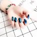 24pcs Mirror Holographic Chrome Coffin False Nails - Beautiful Glitter Chameleon Effect - Buy Online on GoSupps.com