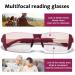 Flexible TR90 Rimless Blue Light Blocking Reading Glasses Multifocus Computer Readers Anti Eyestrain Eyeglasses(Couleur:Red Grandeur:2.0x) - Buy Online on GoSupps.com