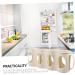 Alipis 2pcs 4 Refrigerator Organizer Bins Soda Can Drink Holder Hand Pull Type Organizer Bottle Nordic Beige 10.5X30CM - Buy Online on GoSupps.com
