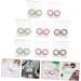Solustre 40 STK Mini Contact Lens Containers - Portable Travel Accessories & Cases for Eye Care - Buy Online on GoSupps.com