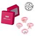 Buy Hair-Like Hair Tie Set for Girls | 4 Small Waternixe Pink Ties with Storage Box - Buy Online on GoSupps.com